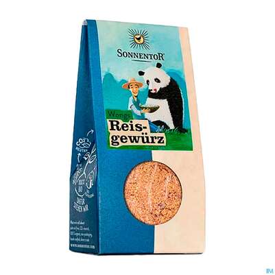 Sie sehen eine Packung Sonnentor Gewuerzmischung/bio Wongs Reisgewuerz 00759 40g, Produktbild: 04 Sonnentor Gewuerzmischung/bio Wongs Reisgewuerz 00759 40g, A-Nr.: 3972459 - 04