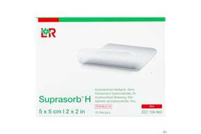 Suprasorb H Hydrokolloid-verband Duenn 5x 5cm 10st, A-Nr.: 5095086 - 01