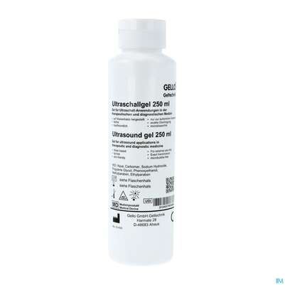 Sie sehen eine Packung Ultraschallgel Farblos Me300 250ml, Produktbild: 02 Ultraschallgel Farblos Me300 250ml, A-Nr.: 4726544 - 02
