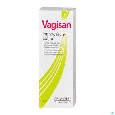 Sie sehen eine Packung Vagisan Intimwaschlotion 100ml, Produktbild: 02 Vagisan Intimwaschlotion 100ml, A-Nr.: 4241752 - 02