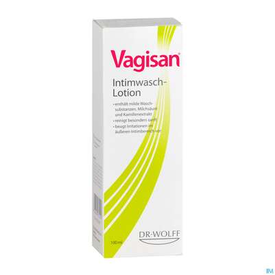 Sie sehen eine Packung Vagisan Intimwaschlotion 100ml, Produktbild: 03 Vagisan Intimwaschlotion 100ml, A-Nr.: 4241752 - 03