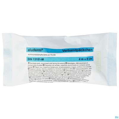 Verbandpaeckchen Aluderm Steril Din13151 Mittel 1st, A-Nr.: 0910417 - 01