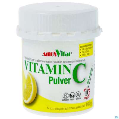 Sie sehen eine Packung Vitamin C Pulver Apothekers 100g, Produktbild: 01 Vitamin C Pulver Apothekers 100g, A-Nr.: 2683492 - 01