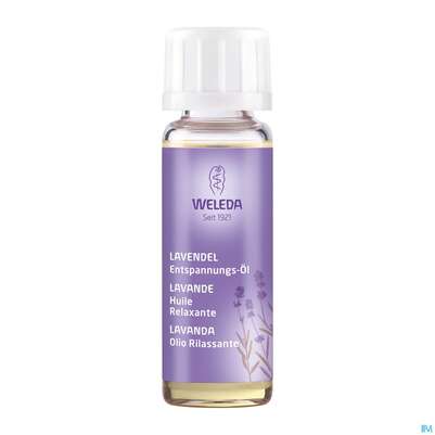 Sie sehen eine Packung Weleda Lavendel -entspannungsoel 10ml, Produktbild: 04 Weleda Lavendel -entspannungsoel 10ml, A-Nr.: 2364083 - 04