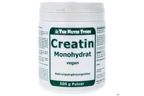Creatin Monohydrat Pulver 100% Rein 500g, A-Nr.: 3204140 - 01
