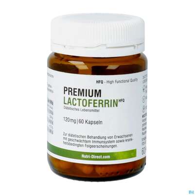 Lactoferrin Kapseln 120mg Magensaeureresistent 60st, A-Nr.: 4881322 - 02