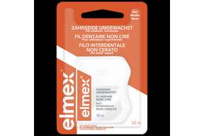 elmex® Zahnseide ungewachst 50m, A-Nr.: 1543702 - 01