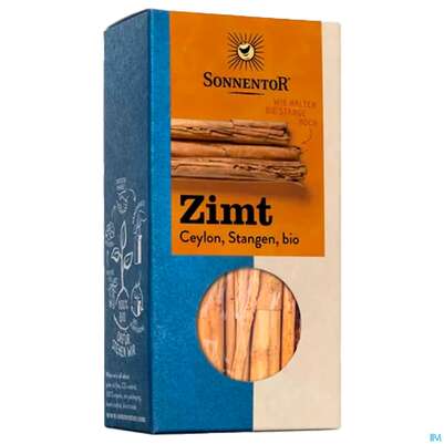 Sie sehen eine Packung Sonnentor Gewuerz/bio Zimtstangen Ceylon 00334 18g, Produktbild: 04 Sonnentor Gewuerz/bio Zimtstangen Ceylon 00334 18g, A-Nr.: 3390941 - 04