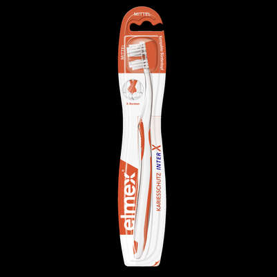 elmex® Kariesschutz InterX Zahnbürste, mittel, A-Nr.: 3697036 - 01