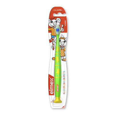 elmex® Kinder Zahnbürste, weich, A-Nr.: 3466696 - 01