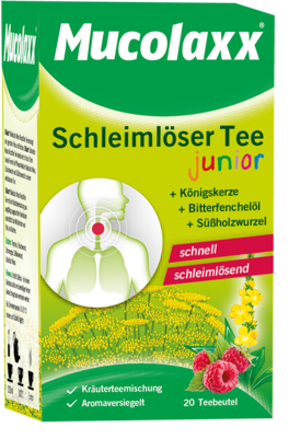 Mucolaxx® Schleimlöser Tee junior für Kinder, A-Nr.: 5804708 - 01