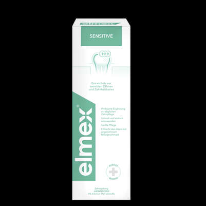 elmex® Sensitive Zahnspülung 100ml, A-Nr.: 5819236 - 01