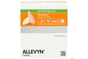 Wundauflagen Allevyn Ag Heel 10,5x 13,5cm 5st, A-Nr.: 3282097 - 01