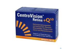 Centrovision Kapseln Retina/+q10 60st, A-Nr.: 5817409 - 01
