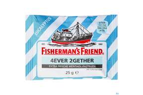 Fisherman&amp;#039;s Friend Pastillen Ohne Zucker Extra Stark Beutel 25g, A-Nr.: 0762709 - 01