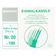 Sie sehen eine Packung Injektionsspritzen U.zubeh. Einmalkanuelen Neopoint Steril Grau Nr 20 27g L10220 100st, Produktbild: 01 Injektionsspritzen U.zubeh. Einmalkanuelen Neopoint Steril Grau Nr 20 27g L10220 100st, A-Nr.: 3013204 - 01