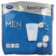 Sie sehen eine Packung Inkontinenz Molicare Premium/men Pad Tropfen 2 14st, Produktbild: 01 Inkontinenz Molicare Premium/men Pad Tropfen 2 14st, A-Nr.: 4918723 - 01