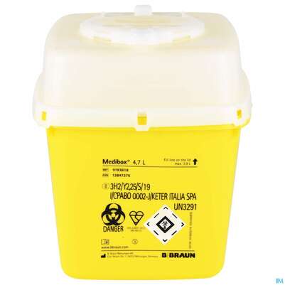Kanuelensammler Medibox 4,7l Nr 91 1st, A-Nr.: 4918373 - 01