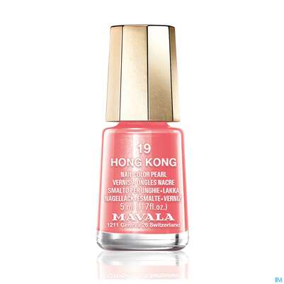 Sie sehen eine Packung Mavala Nagellacke 19 Hong Kong 5ml, Produktbild: 02 Mavala Nagellacke 19 Hong Kong 5ml, A-Nr.: 3652246 - 02