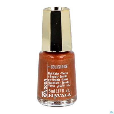 Sie sehen eine Packung Mavala Nagellacke +si 405 Rangoon 5ml, Produktbild: 03 Mavala Nagellacke +si 405 Rangoon 5ml, A-Nr.: 5570802 - 03