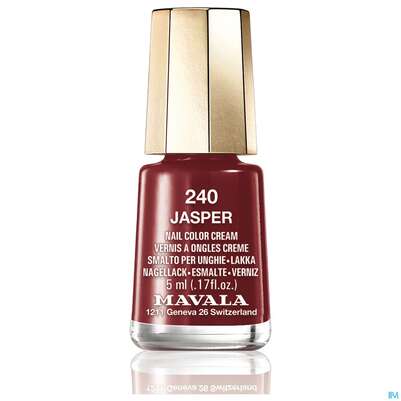 Sie sehen eine Packung Mavala Nagellacke 240 Jasper 5ml, Produktbild: 02 Mavala Nagellacke 240 Jasper 5ml, A-Nr.: 3257159 - 02