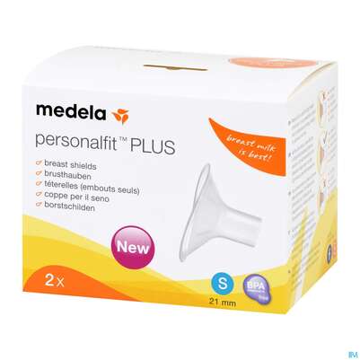 Sie sehen eine Packung Medela Symphony/brusthaube Personalfit+ Gr.s 21mm 2st, Produktbild: 03 Medela Symphony/brusthaube Personalfit+ Gr.s 21mm 2st, A-Nr.: 5409521 - 03