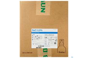 Nacl 0,9% Ecolav Topische Spuellösung 250ml 20st, A-Nr.: 3016757 - 01