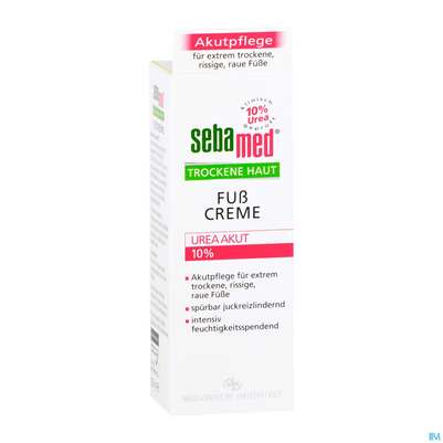 Fuss Creme Sebamed Trockene Haut Urea 10% 100ml, A-Nr.: 3399586 - 03