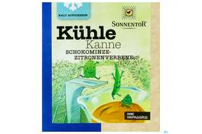 Sonnentor Kuehle Kanne Bio Schokominze Zitronenverb 08004 16st, A-Nr.: 4252939 - 01