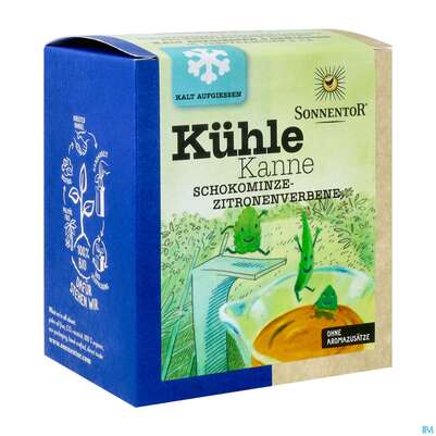 Sonnentor Kuehle Kanne Bio Schokominze Zitronenverb 08004 16st, A-Nr.: 4252939 - 02