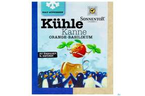 Sonnentor Tee/bio Kuehle Kanne Orange-basilikum 08005 16st, A-Nr.: 5098400 - 01