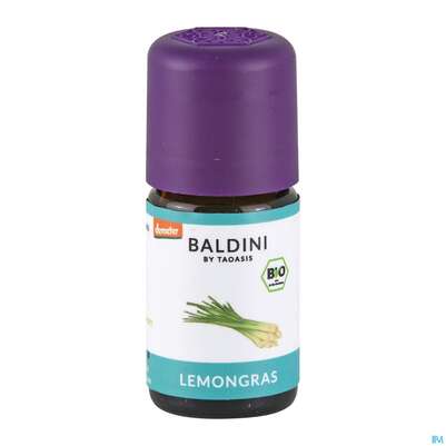 Sie sehen eine Packung Taoasis Baldini Bio-aroma Lemongrasöl Bio|demeter 5ml, Produktbild: 03 Taoasis Baldini Bio-aroma Lemongrasöl Bio|demeter 5ml, A-Nr.: 4621271 - 03