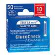 Sie sehen eine Packung Diagnostika U.zubehoer Testamed Advance Blutzuckerteststreifen +10 Lanzetten 50st, Produktbild: 03 Diagnostika U.zubehoer Testamed Advance Blutzuckerteststreifen +10 Lanzetten 50st, A-Nr.: 5441157 - 03