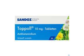 Toppoll Tabl 10mg 30st, A-Nr.: 4207614 - 01