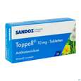Sie sehen eine Packung Toppoll Tabl 10mg 30st, Produktbild: 02 Toppoll Tabl 10mg 30st, A-Nr.: 4207614 - 02