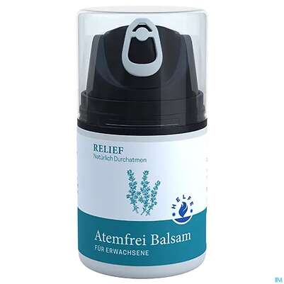 Sie sehen eine Packung Helfe Atemfrei Erkaeltungsbalsam Erwachsene Tiege 48ml, Produktbild: 02 Helfe Atemfrei Erkaeltungsbalsam Erwachsene Tiege 48ml, A-Nr.: 5787393 - 02