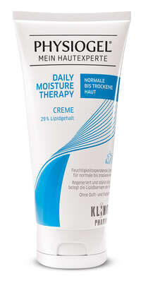 Sie sehen eine Packung PHYSIOGEL® Daily Moisture Therapy Creme für normale bis trockene Haut, Produktbild: 01 PHYSIOGEL® Daily Moisture Therapy Creme für normale bis trockene Haut, A-Nr.: 5388457 - 01