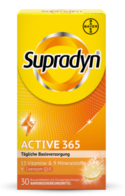 Supradyn® ACTIVE Brausetabletten, A-Nr.: 3435885 - 01
