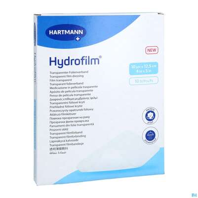 Wundverband Hydrofilm 10x 12,5cm 10st, A-Nr.: 3697088 - 03