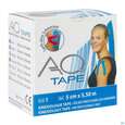 Sie sehen eine Packung Tape Aq Kinesiologie 5,5mx 5cm Rolle Blau 1st, Produktbild: 02 Tape Aq Kinesiologie 5,5mx 5cm Rolle Blau 1st, A-Nr.: 3592490 - 02
