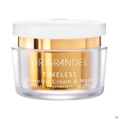 Sie sehen eine Packung Dr.grandel Timeless Sleeping Cream +mask Nr.41207 50ml, Produktbild: 01 Dr.grandel Timeless Sleeping Cream +mask Nr.41207 50ml, A-Nr.: 4551903 - 01