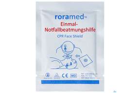 Erste Hilfe Notfallbeatmungstuch Einmal W4620 1st, A-Nr.: 4757852 - 01