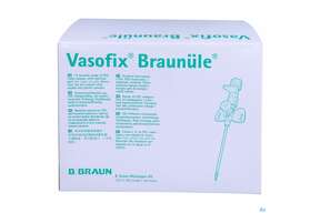 Injektionsspritzen U.zubeh. Verweilkanuelen Vasofix Braunuele G22 25mm Blau 50st, A-Nr.: 1608933 - 01