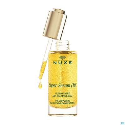 Sie sehen eine Packung Nuxe Super Serum 10 Universell 50ml, Produktbild: 04 Nuxe Super Serum 10 Universell 50ml, A-Nr.: 5755275 - 04