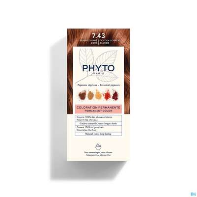 Phytocolor 7.43 Golden Copper Blond 1st, A-Nr.: 5795004 - 02