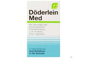 Doederlein-med Vaginalkapseln 6st, A-Nr.: 0751858 - 01