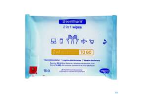 Desinfektionstuecher Sterillium -hartmann 2in1 Tuch 15st, A-Nr.: 5836111 - 01