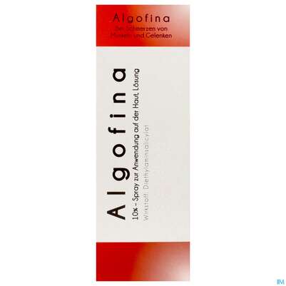 Algofina 10% Spray Z Anw.auf Der Haut Lösung 100ml, A-Nr.: 4478342 - 01