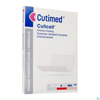 Wundauflagen Cutimed Distanzgitter Eucerit 7,5x 7,5cm 71007 10st, A-Nr.: 4321758 - 04