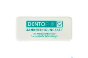 Dentophil Zahnreinigungsset Microzahnbuersten 10 Zahnreiniger 5 15st, A-Nr.: 4798472 - 01